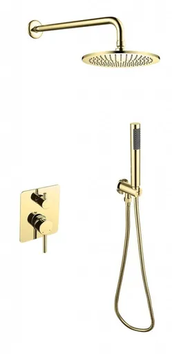 BESCO Podomítkový sprchový set DECCO/ILLUSION I Zlatá BABPDIIZL