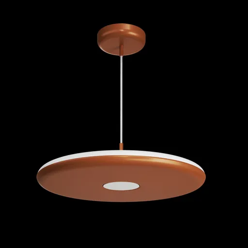 OSMONT ZET60094 ZETA ST2 PF závěsné plastové svítidlo terakota / bílá IP40 3000 K 38W LED