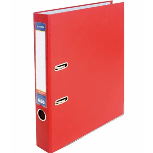 Kroužkový pořadač/šanon pro A4, červený 50mm