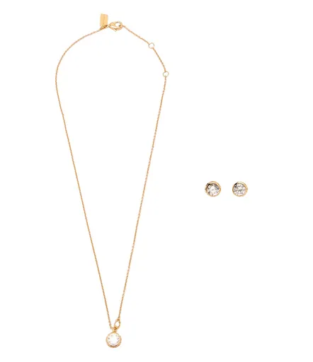 Coach Dámský set pozlacených šperků 37530390GLD110