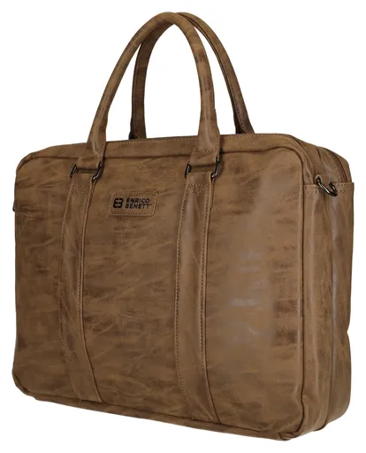 Pánská taška na notebook Enrico Benetti Rotterdam 15" Notebook Bag Camel