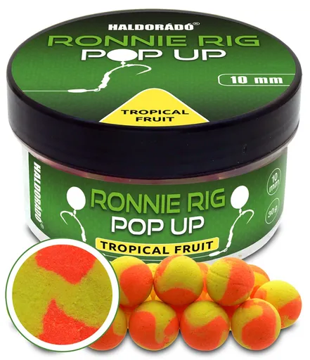 Haldorádó plovoucí boilie pop-up ronnie rig 30 g 10 mm - tropical fruit