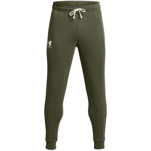 Under Armour RIVAL Pánské kalhoty, khaki, velikost