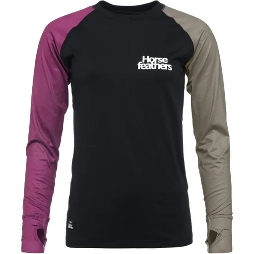 Horsefeathers MIRRA Dámské funkční triko, černá, velikost