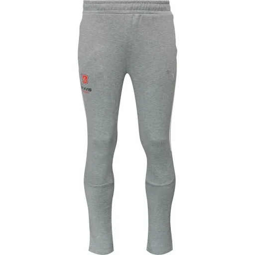 Puma TEAMEVOSTRIPE PANTS - BK KVIS PARDUBICE Pánské tepláky, šedá, velikost