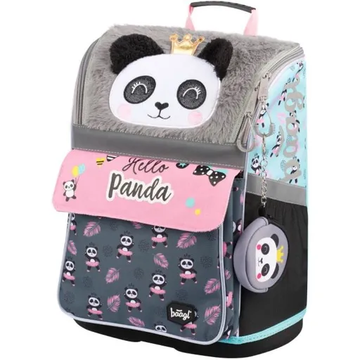 BAAGL ZIPPY PANDA Školní aktovka, mix, velikost