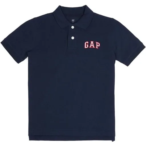 GAP LOGO POLO Dětské tričko, tmavě modrá, velikost