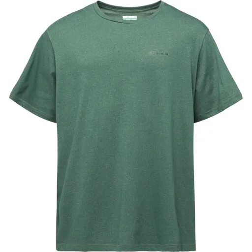 Columbia THISTLETOWN HILLS SHORT SLEEVE Pánské outdoorové triko, zelená, velikost