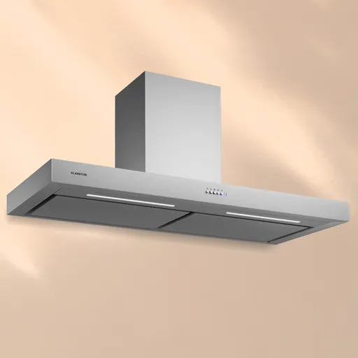 Klarstein Limelight, digestoř, 120 cm, nástěnná, 546,2 m³/h, nerezová ocel