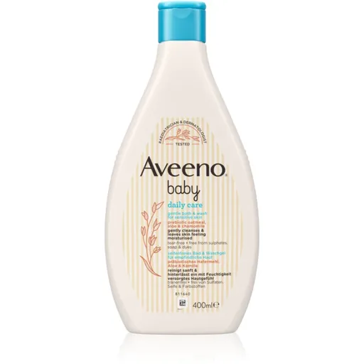 Aveeno Baby Daily Care sprchový a koupelový gel pro děti 400 ml