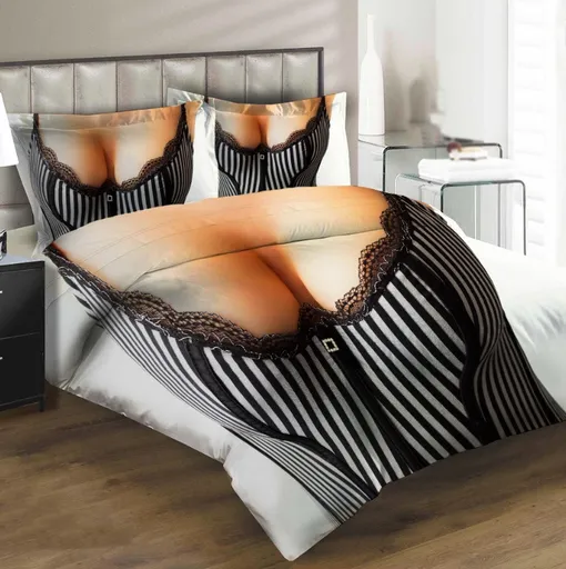 Povlečení Korzet (Rozměr : 1x140/220 + 1x90/70)