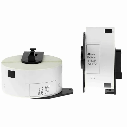 Kompatibilní role etiket pro Brother DK-11208, 38mm x 90mm, 400 etiket