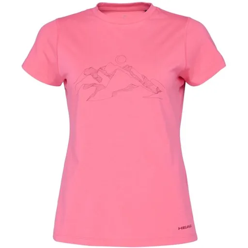Head BRENTA Dámské triko, růžová, velikost