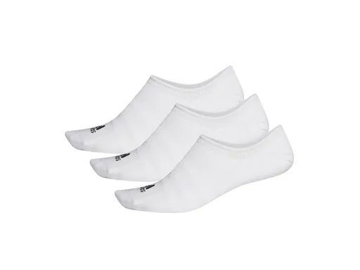 adidas NO-SHOW SOCKS - 3 PAIRS L WHITE/WHITE/WHITE