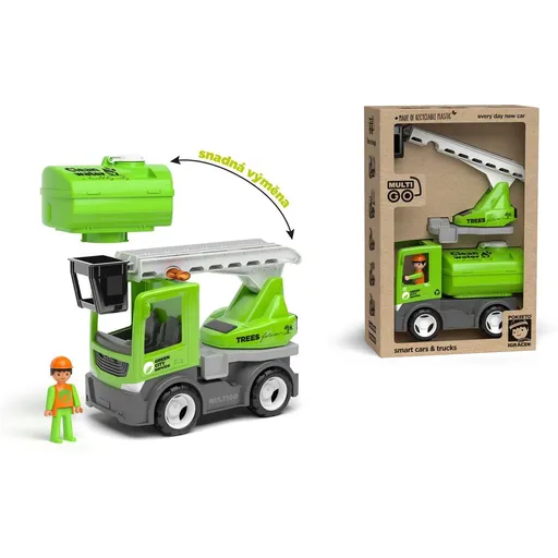 ECO MultiGO City 2+1 - Igráček, auto, žebřík, cisterna