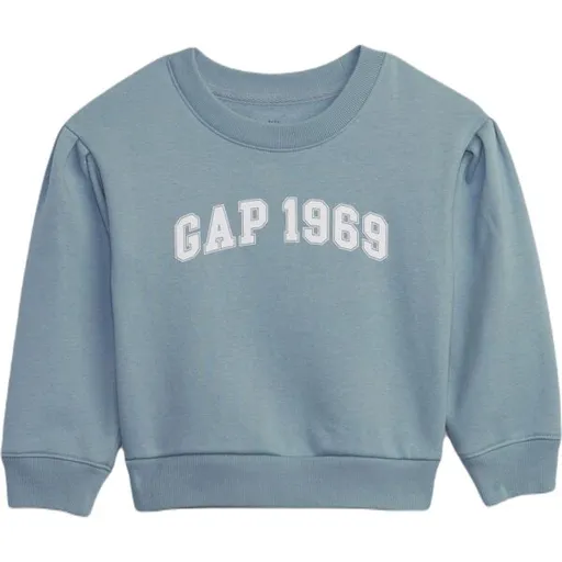 GAP IE LOGO Dětská mikina, světle modrá, velikost 4Y