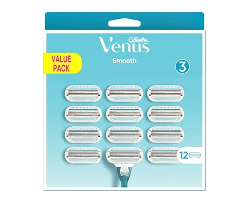 Gillette Náhradní hlavice Venus Smooth 12 ks