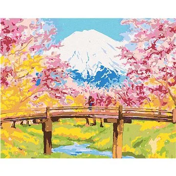 Zuty - Malování podle čísel - TŘEŠNĚ U HOR, 80x100 cm, vypnuté plátno na rám (HRAmmb10245nad)