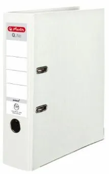 Herlitz - Pořadač A4/8 cm, bílý