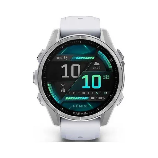 Garmin Fenix 8 43 mm AMOLED chytré hodinky Silver