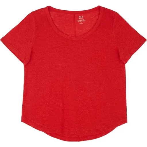 GAP BLEND SCOOP Dámské tričko, červená, velikost