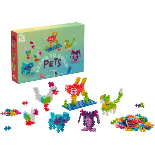 Plus-Plus Nauč se stavět Domácí zvířátka