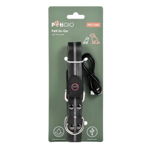 PetiGIO peti-to-Go LED vodítko pro psy