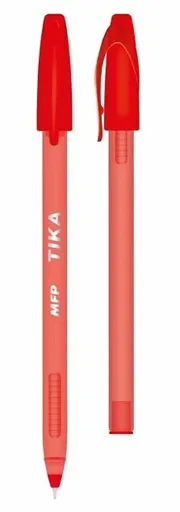Kuličkové pero Tika 107 - červená