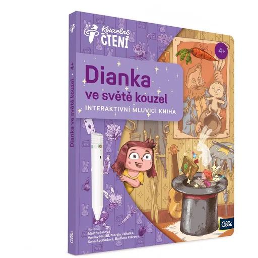 Albi Kouzelné čtení Kniha Dianka ve světě kouzel