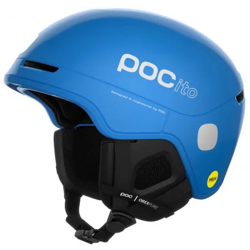 POC POCito OBEX MIPS Dětská lyžařská helma, modrá, velikost (55 - 58)
