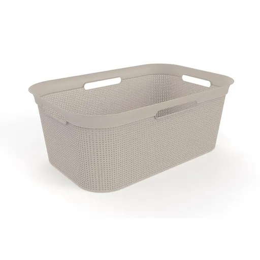 Koš na čisté prádlo BRISEN cappuccino, 41 l