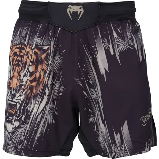 Venum TIGER FIGHT SHORTS Pánské kraťasy, černá, velikost