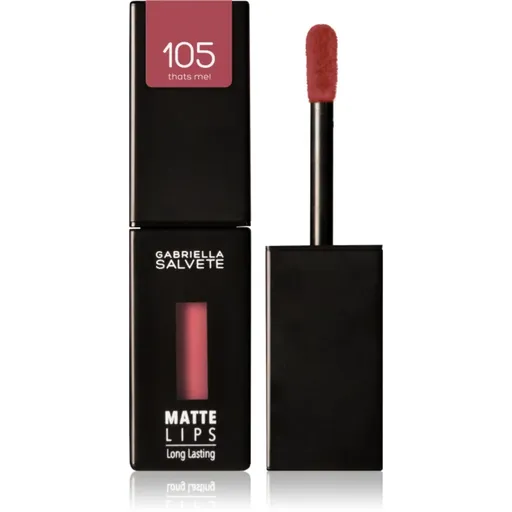 Gabriella Salvete Matte Lips dlouhotrvající tekutá rtěnka s matným efektem odstín 105 That's Me! 4,5 ml