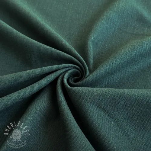 Viskóza se lnem PREMIUM bottle green