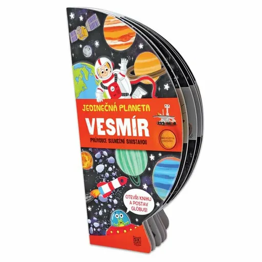 Knížka rozkládací globus - VESMÍR - Ostatní (PE0074)