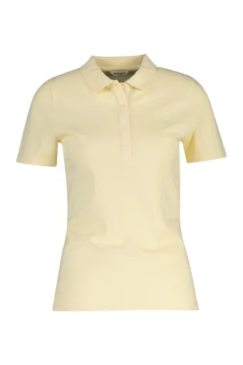 POLOKOŠILE GANT SLIM SHIELD SS PIQUE POLO VANILLA YELLOW