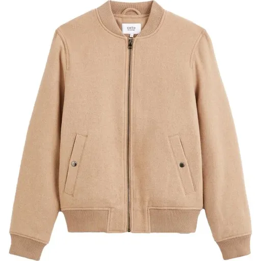 CELIO CUBEAUTY Pánská bunda, béžová, velikost