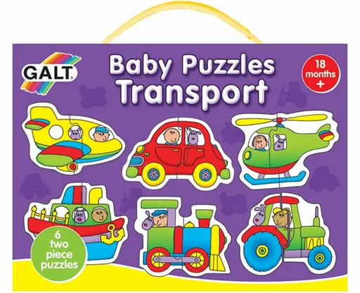 Puzzle pro nejmenší – dopravní prostředky 2.