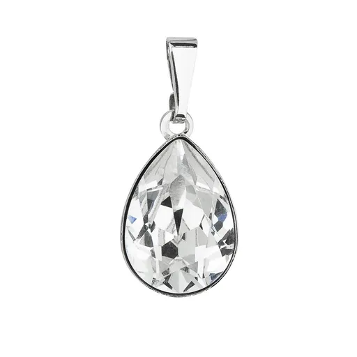 Evolution Group - Pavona Slušivý přívěsek s krystalem Swarovski Kapka 54016.1 krystal