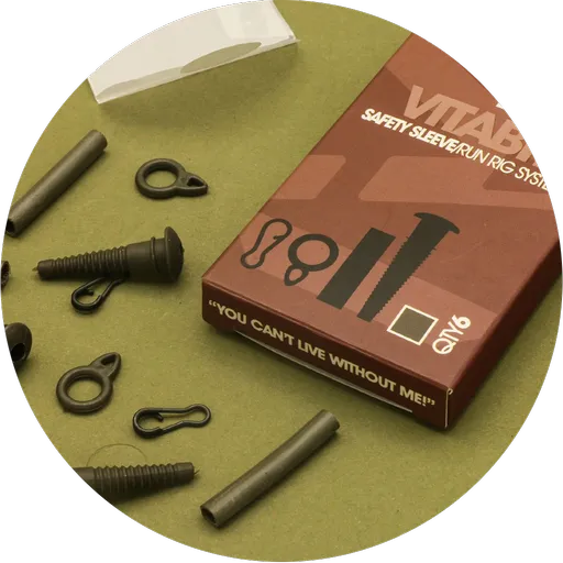 One more cast závěsky vitabitz safety sleeve/run rig system 6 ks