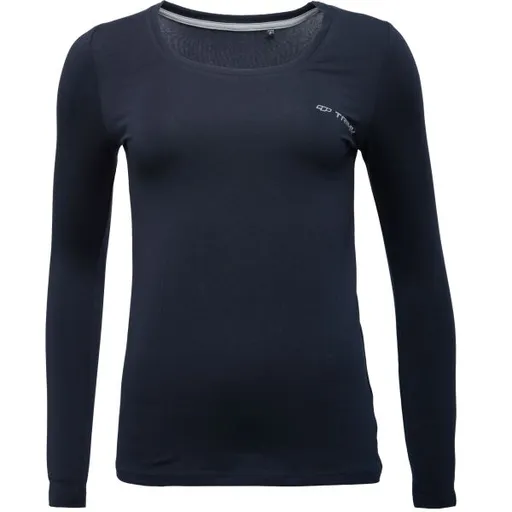 TRIMM BRAVE LADY Dámské tričko s dlouhým rukávem, tmavě modrá, velikost