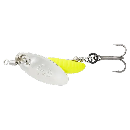 Savage gear třpytka grub spinners silver yellow - #2 5,8 g