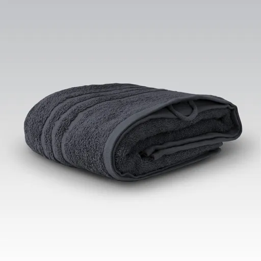 Profod Osuška Economy 70x140 - Černá | 70 x 140 cm