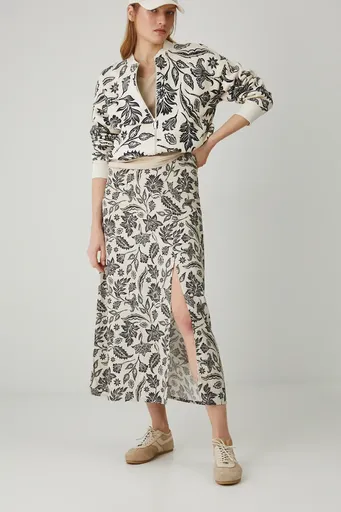 Sukně s příměsí lnu Medicine