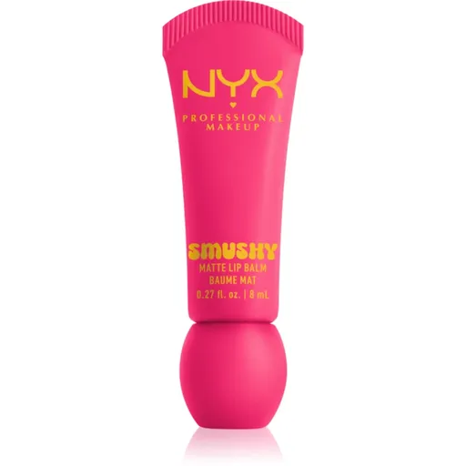 NYX Professional Makeup Smushy Matte Lip Balm balzám na rty s matným efektem odstín Sweet Smack 8 ml