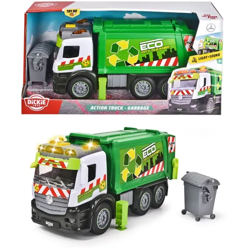 Dickie Popelářské auto Mercedes 26 cm