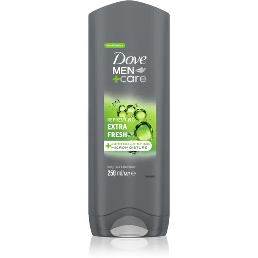 Dove Men+Care Extra Fresh sprchový gel na tělo a obličej 250 ml