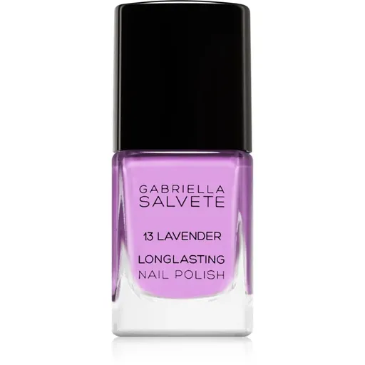Gabriella Salvete Longlasting Enamel dlouhotrvající lak na nehty s vysokým leskem odstín 13 Lavender 11 ml