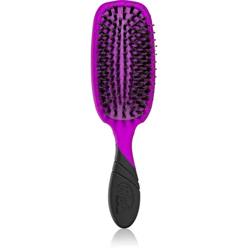 Wet Brush Pro Shine Enhancer kartáč pro uhlazení vlasů Purple 1 ks