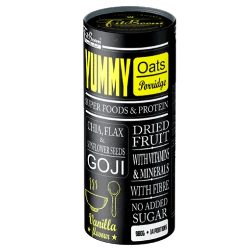 FitBoom Yummy Oat Mash 980g - banán